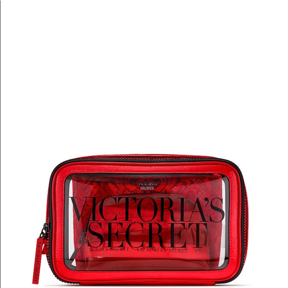 Victoria Secret Perfect Red Nested Trio